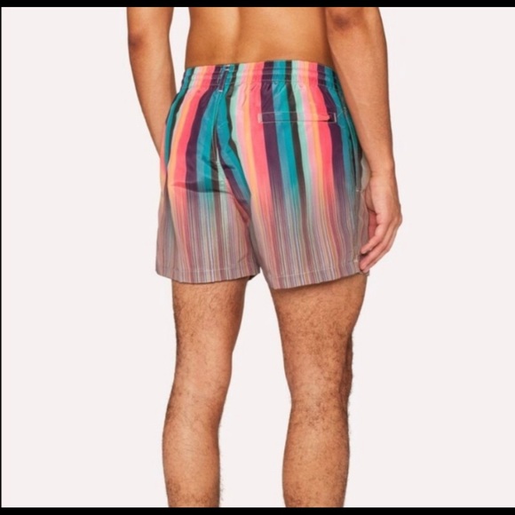 Paul Smith Artist Clash Signature Stripe trunks - Picture 2 of 5